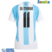 Argentina Angel Di Maria #11 Domaci Dres za Ženska Copa America 2024 Kratak Rukav